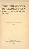 [Gutenberg 52814] • The Philosophy of Giambattista Vico